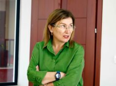 Majlinda Bufi, mirëpret homologun ukrainas Ihor Tysiachnyi.